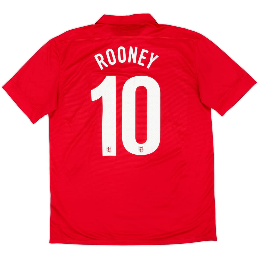 2013 England Away 150th Anniversary Shirt Rooney #10 - 6/10 - (L)
