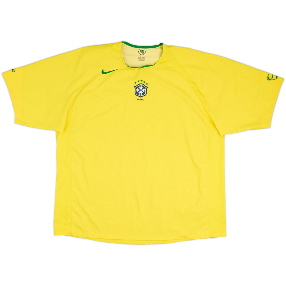 2004-06 Brazil Nike Training Shirt - 7/10 - (XXL)