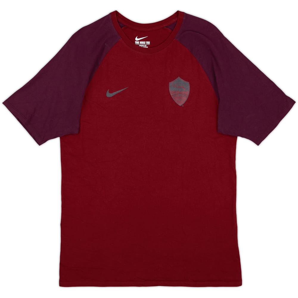 2016-17 Roma Nike Cotton Tee - 7/10 - (M)