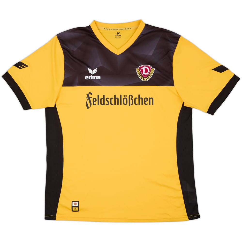 2017-18 Dynamo Dresden Home Shirt - 10/10 - (XL)