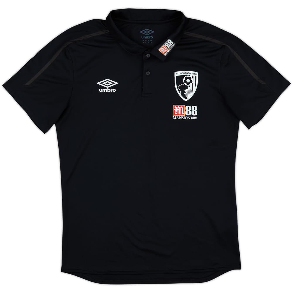 2017-18 Bournemouth Umbro Polo Shirt - 9/10 - (M)