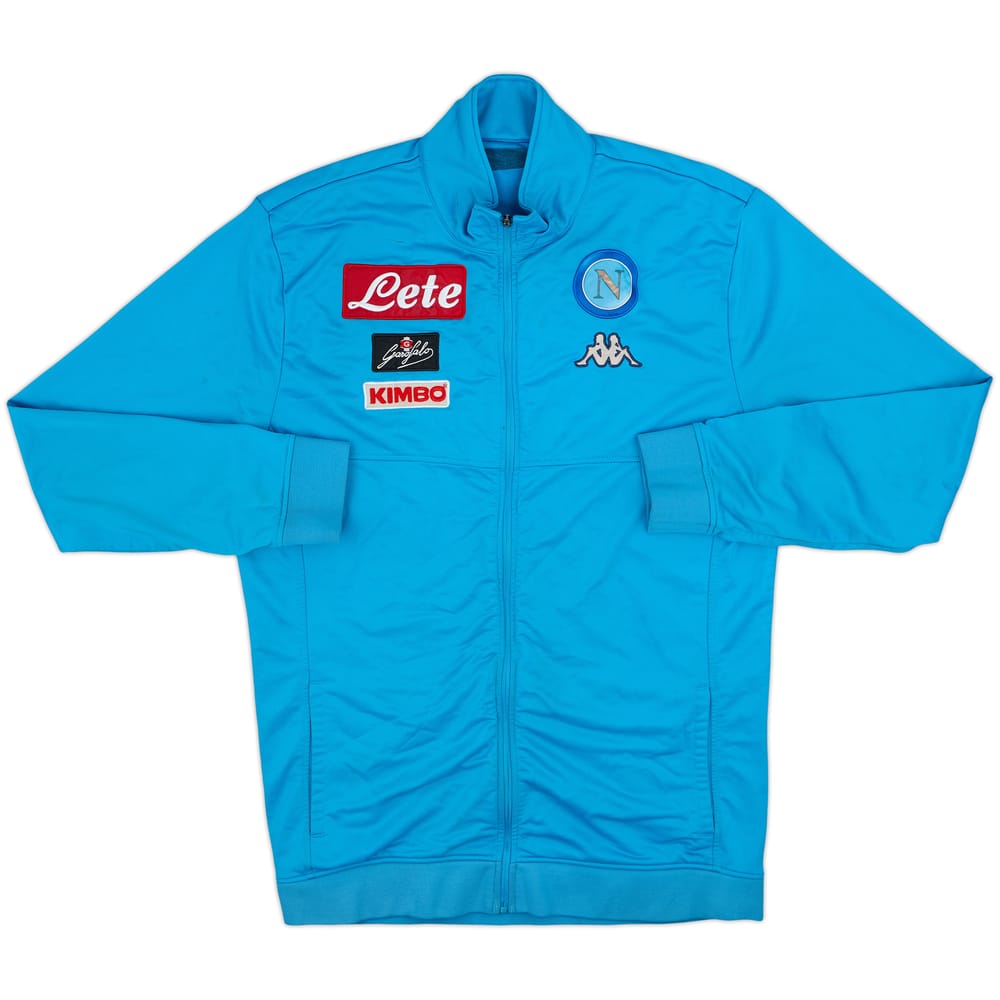2017-18 Napoli Kappa Track Jacket - 5/10 - (3XL)