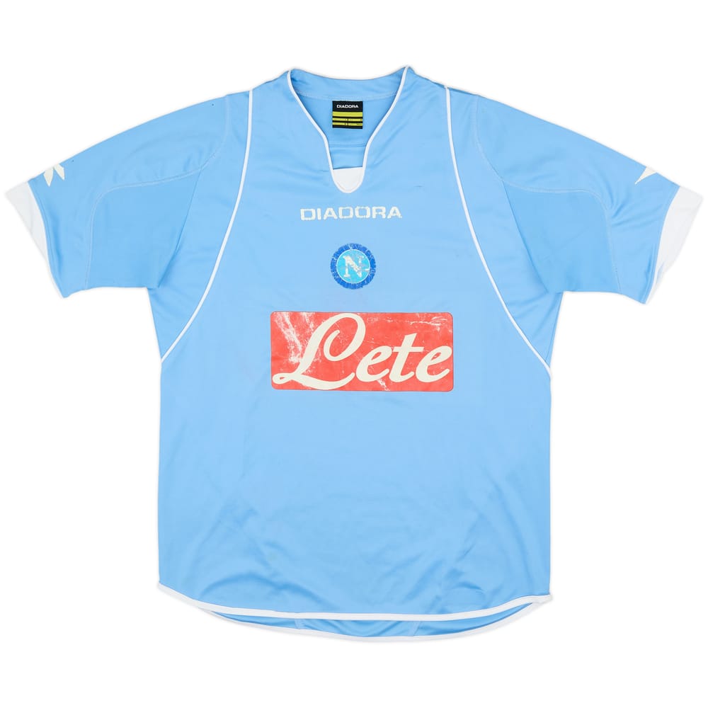 2007-08 Napoli Home Shirt - 4/10 - (M)