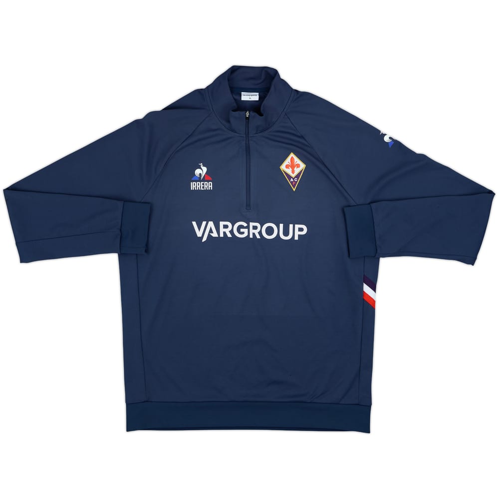 2016-17 Fiorentina Le Coq Sportif 1/4 Zip Training Top - 6/10 - (XL)