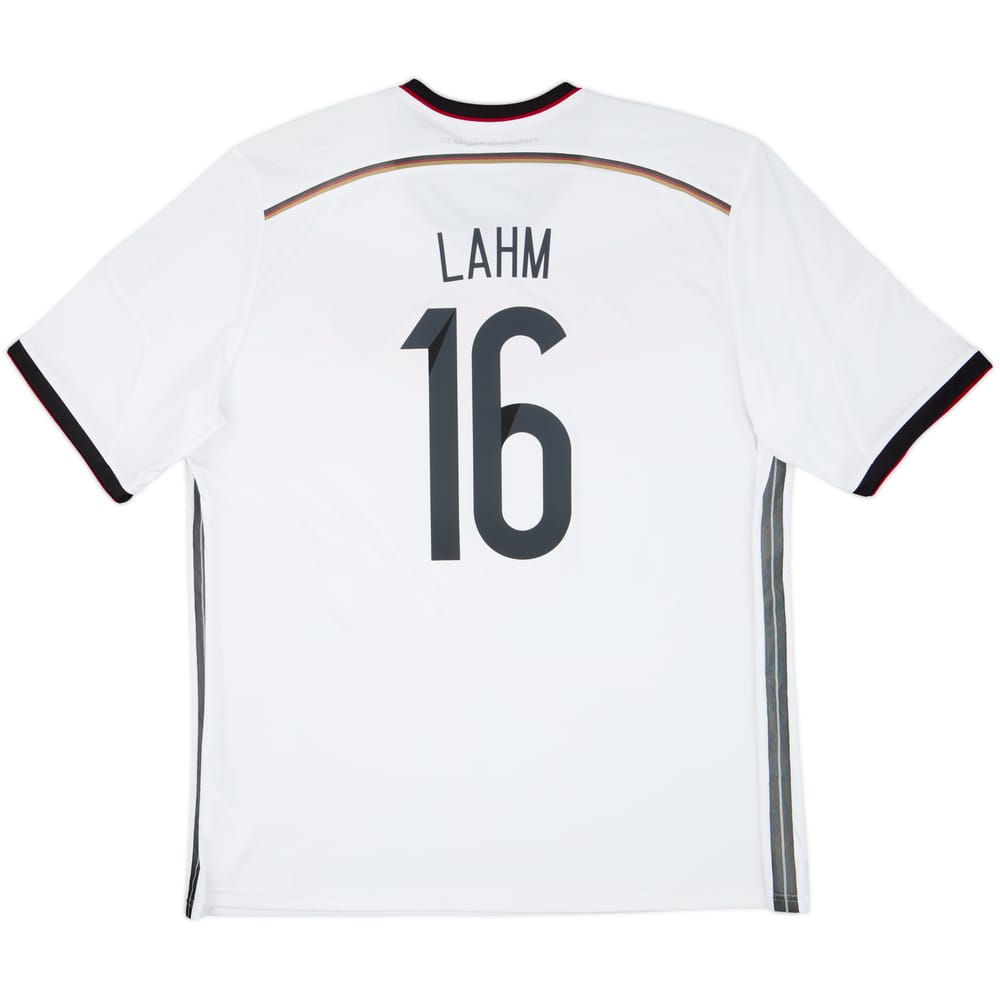 Camiseta de local de Germany 2014-15 Lahm #16 (XXL)