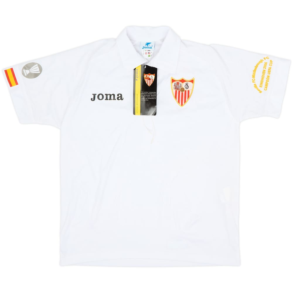 2005-06 Sevilla UEFA Cup Final Home Shirt (XS)