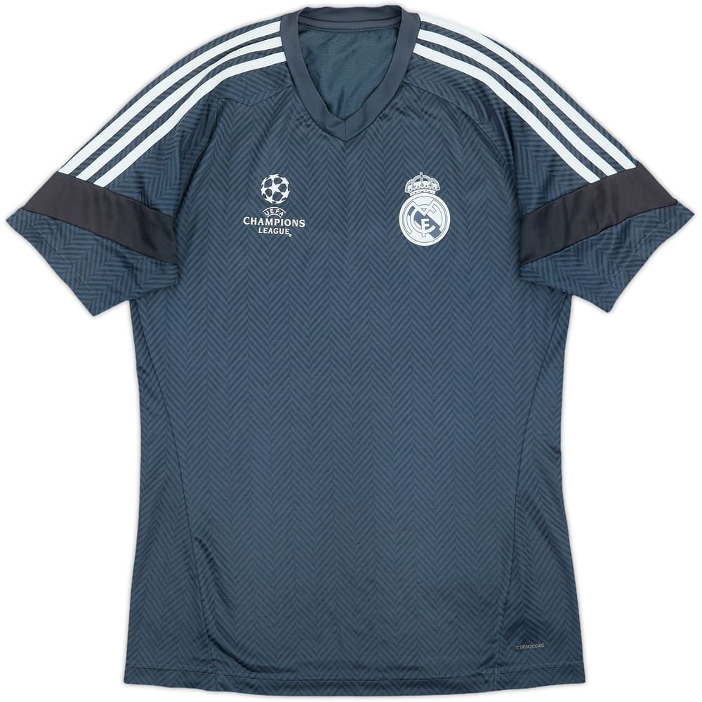 2014-15 Real Madrid CL adidas Training Shirt - 8/10 - (XL.Boys)