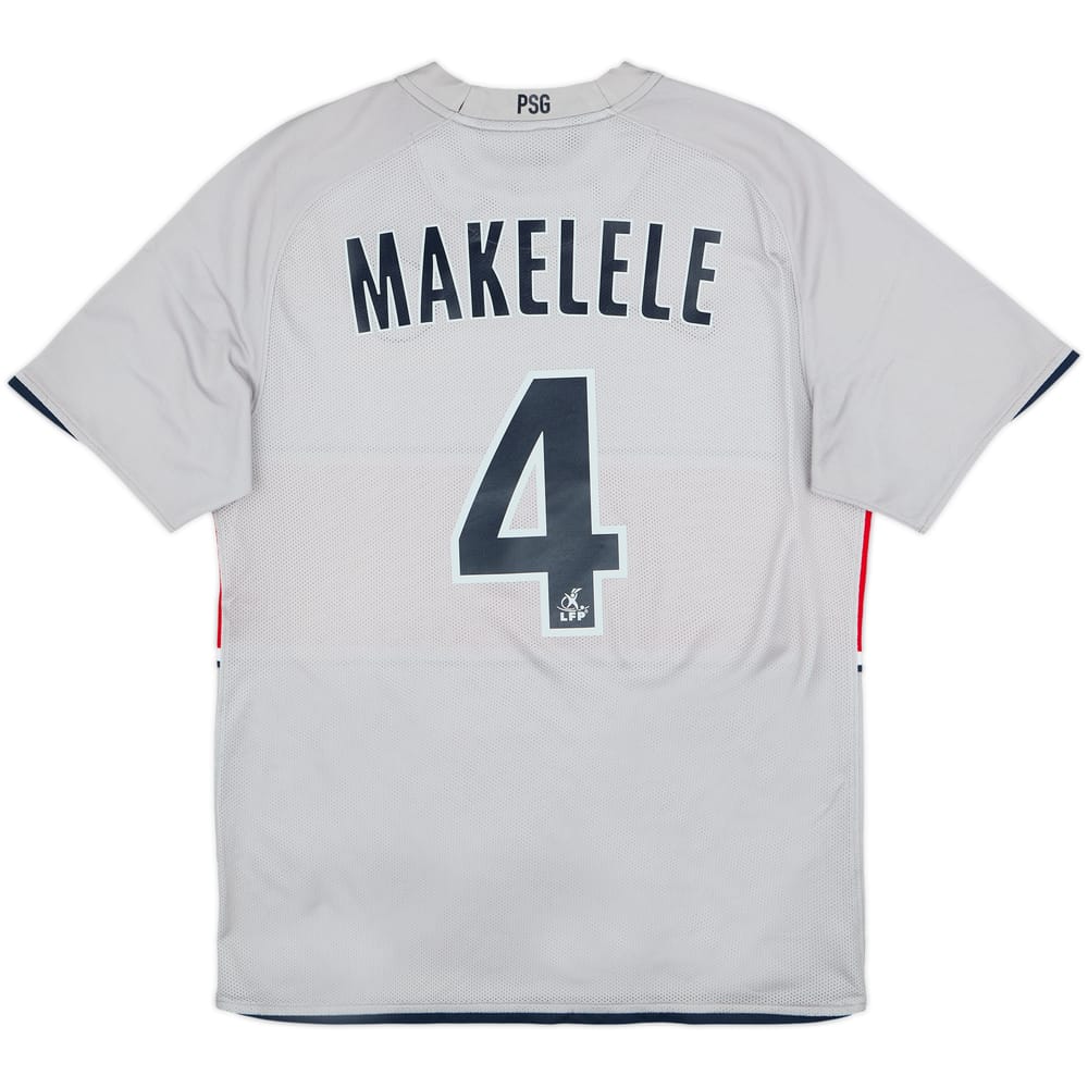 2008-09 Paris Saint-Germain Player Issue Away Shirt Makelele #4 - 6/10 - (M)