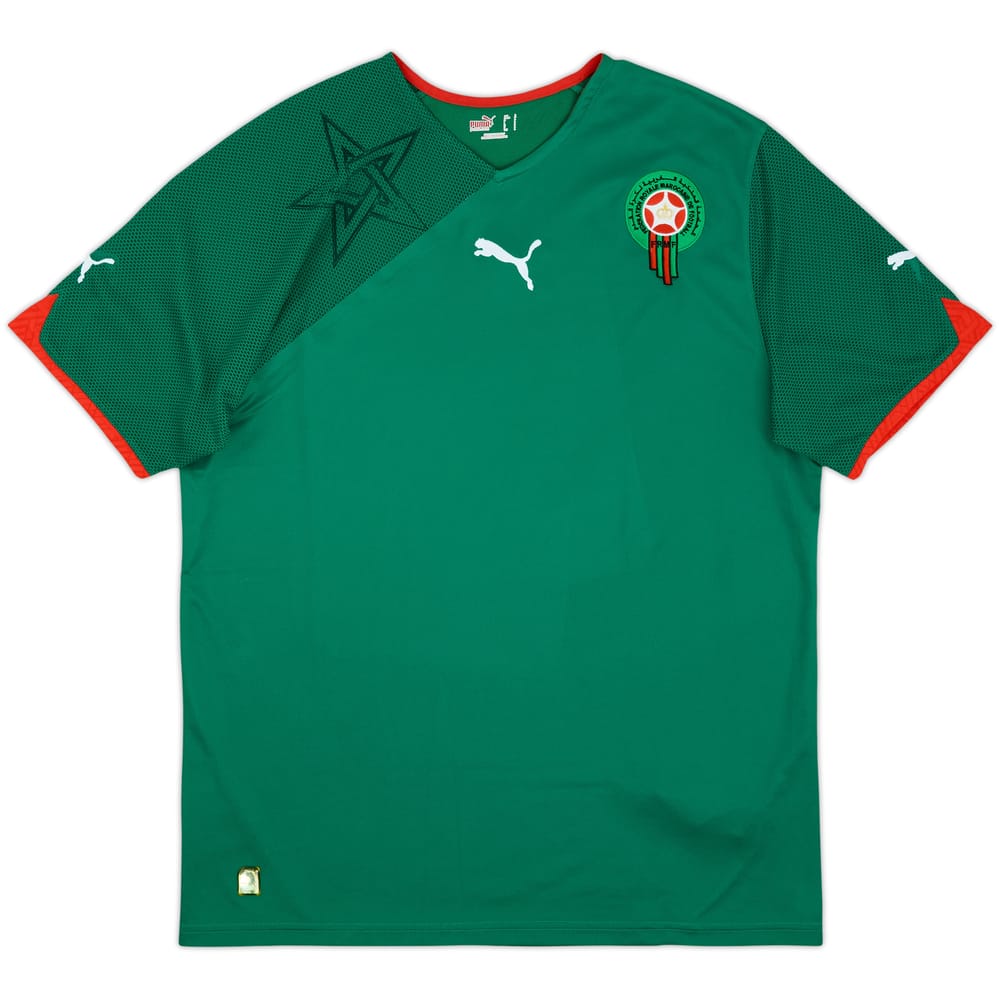 2010-12 Morocco Home Shirt - 9/10 - (L)