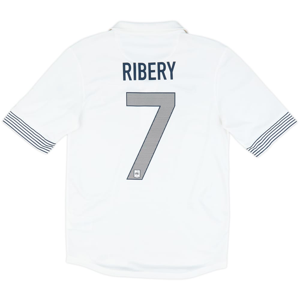 2012-13 France Away Shirt Ribery #7 - 8/10 - (S)