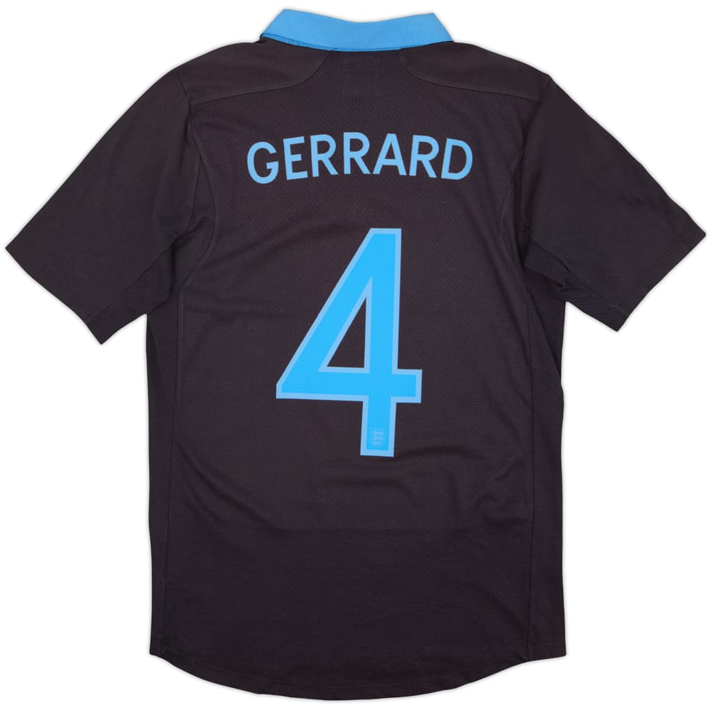 2011-12 England Away Shirt Gerrard #4 - 6/10 - (S)
