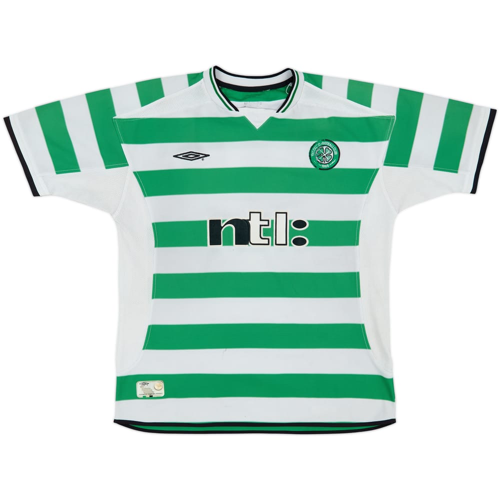 2001-03 Celtic Home Shirt - 4/10 - (XL)