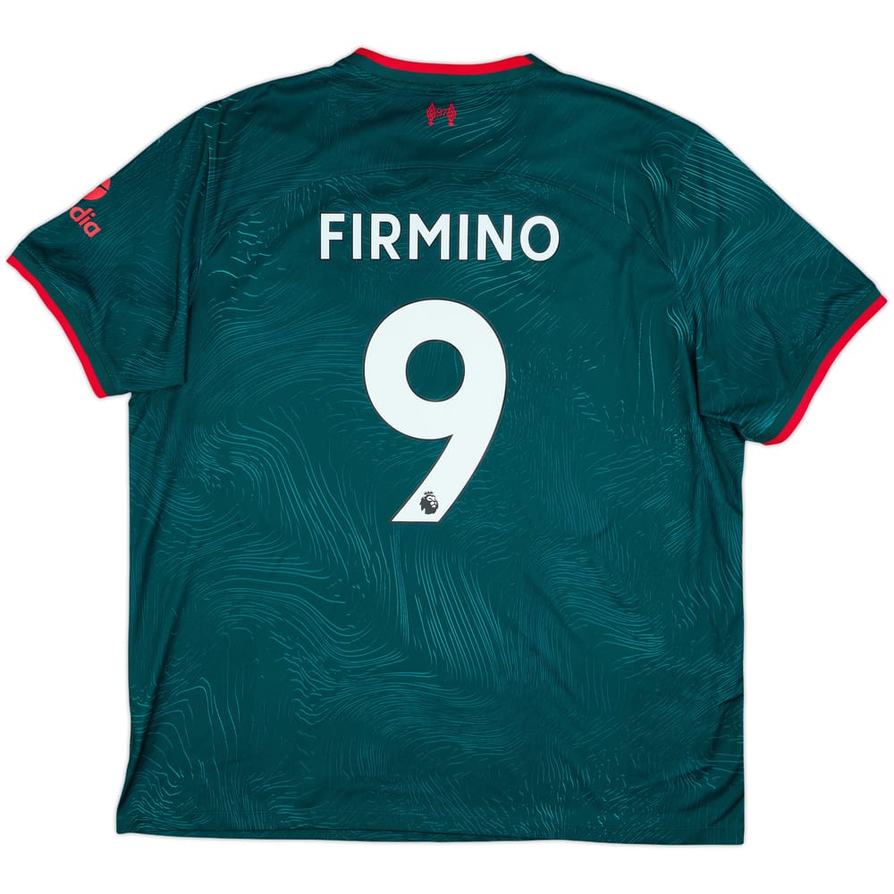 2022-23 Liverpool Third Shirt Firmino #9 - 8/10 - (XXL)