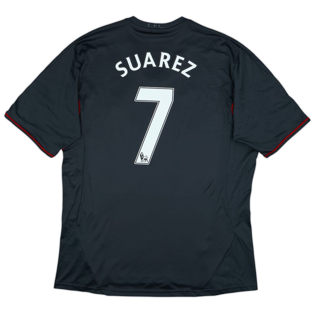 2011-12 Liverpool Away Shirt Suarez #7 - 8/10 - (XL)