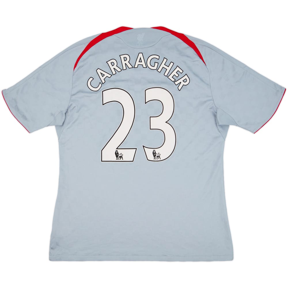 2008-09 Liverpool Away Shirt Carragher #23 - 8/10 - (XL)