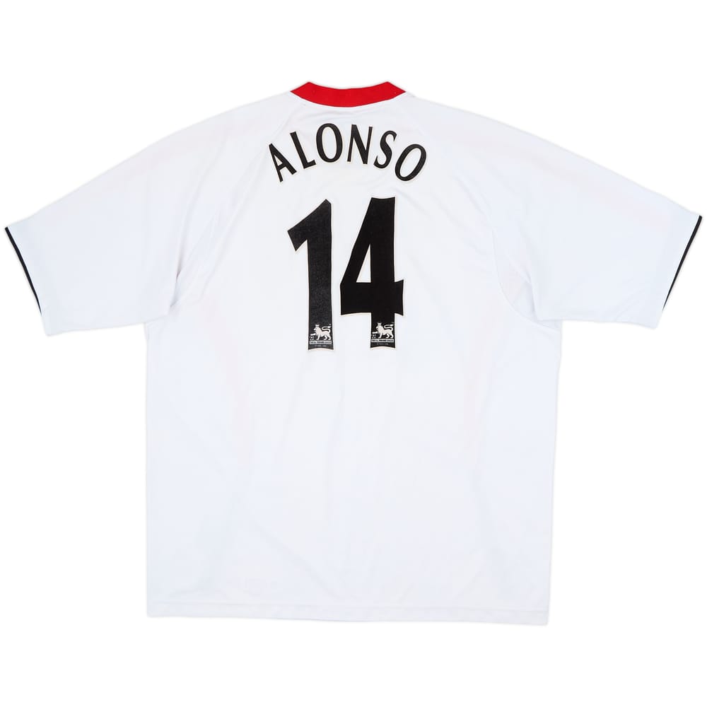 2005-06 Liverpool Away Shirt Alonso #14 - 6/10 - (XL)