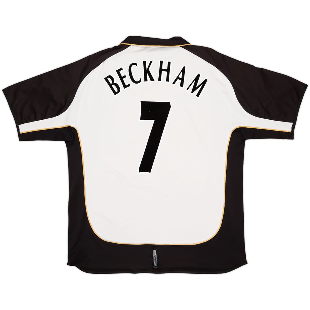 2001-02 Manchester United Centenary Away/Third Shirt Beckham #7 - 5/10 - (XXL)