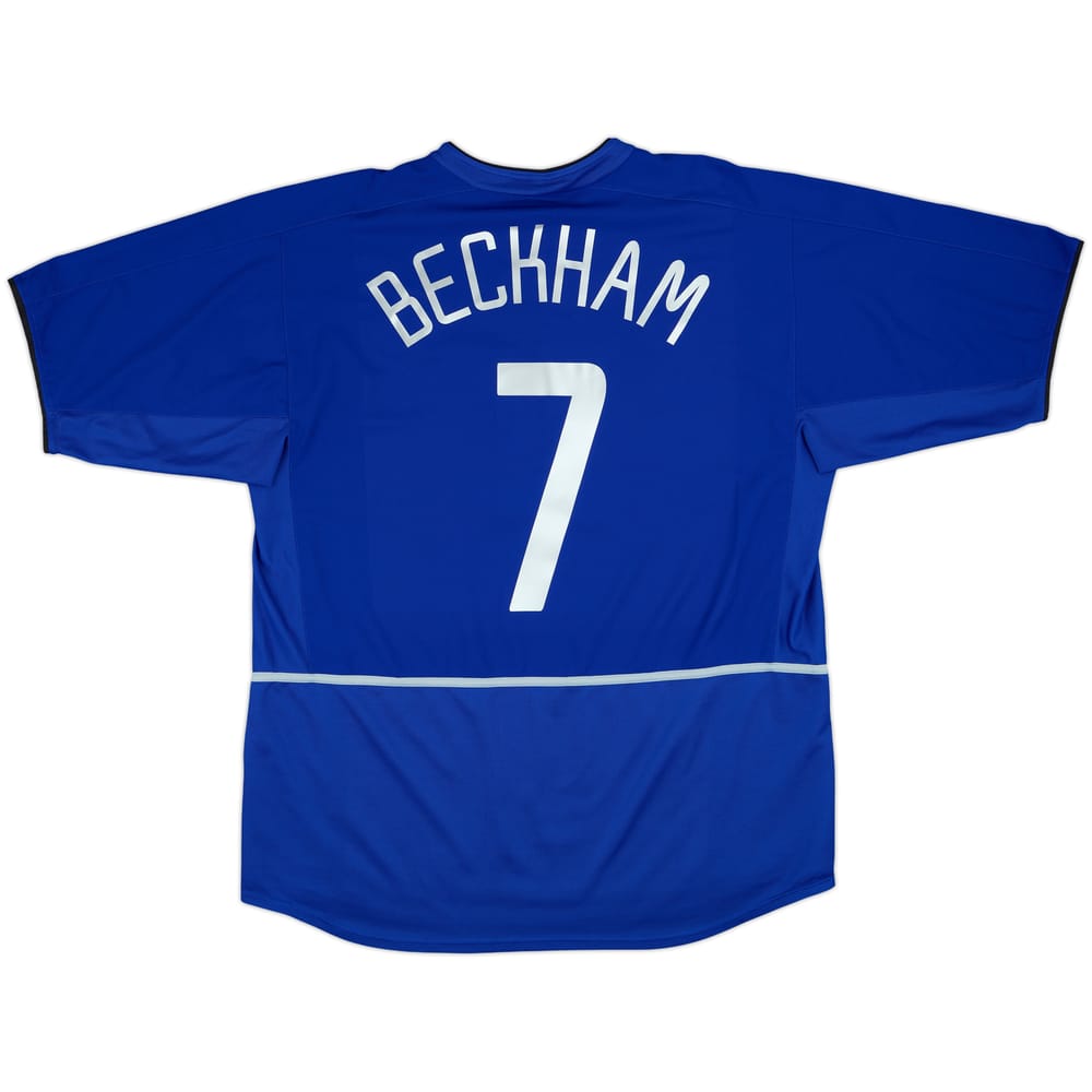 2002-03 Manchester United Third Shirt Beckham #7 - 8/10 - (XL)