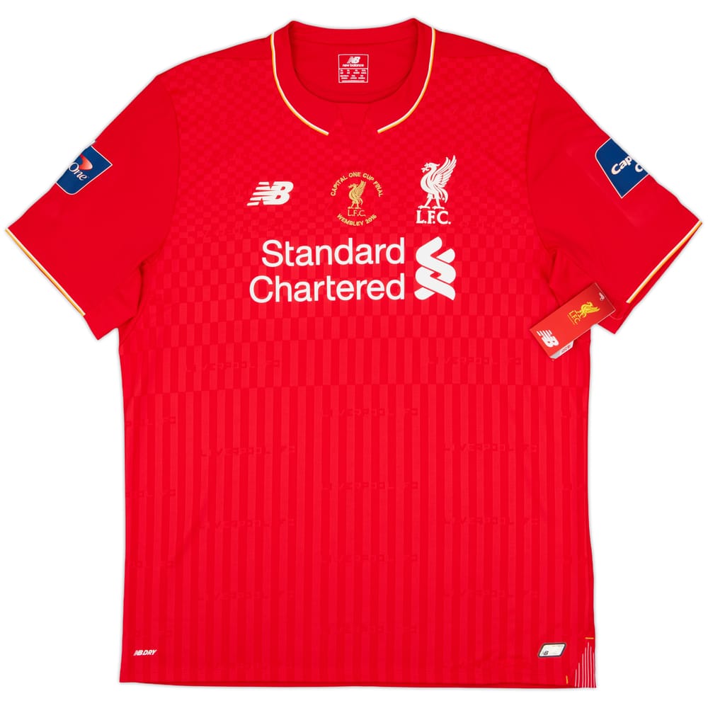 2015-16 Liverpool 'Capital One Cup Final' Home Shirt (XL)