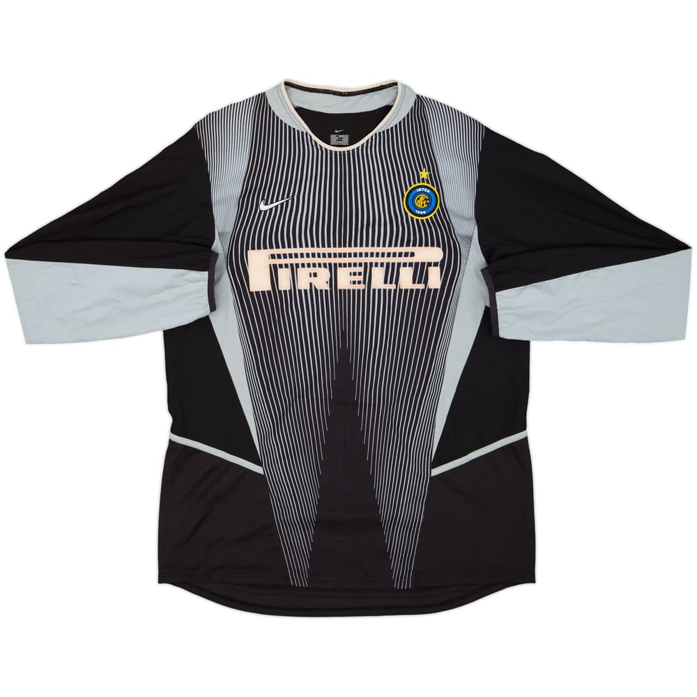 2002-03 Inter Milan GK Shirt - 6/10 - (L)