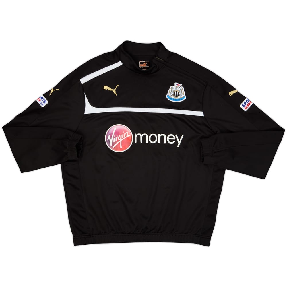 2012-13 Newcastle United Puma 1/4 Zip Drill Top - 9/10 - (XL)