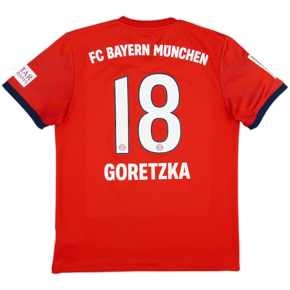 Camiseta de local del Bayern Munich 2018-19 Goretzka #18 - 8/10 - (M)