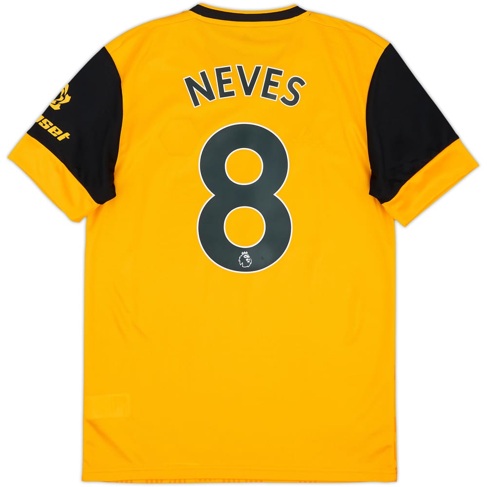 2020-21 Wolves Home Shirt Neves #8 - 10/10 - (S)