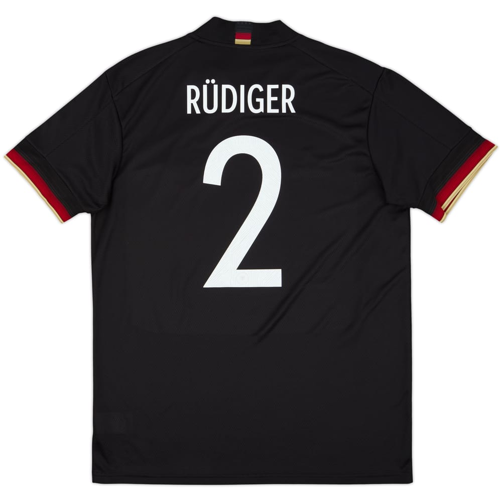 2020-21 Germany Away Shirt Rudiger #2 - 10/10 - (L)