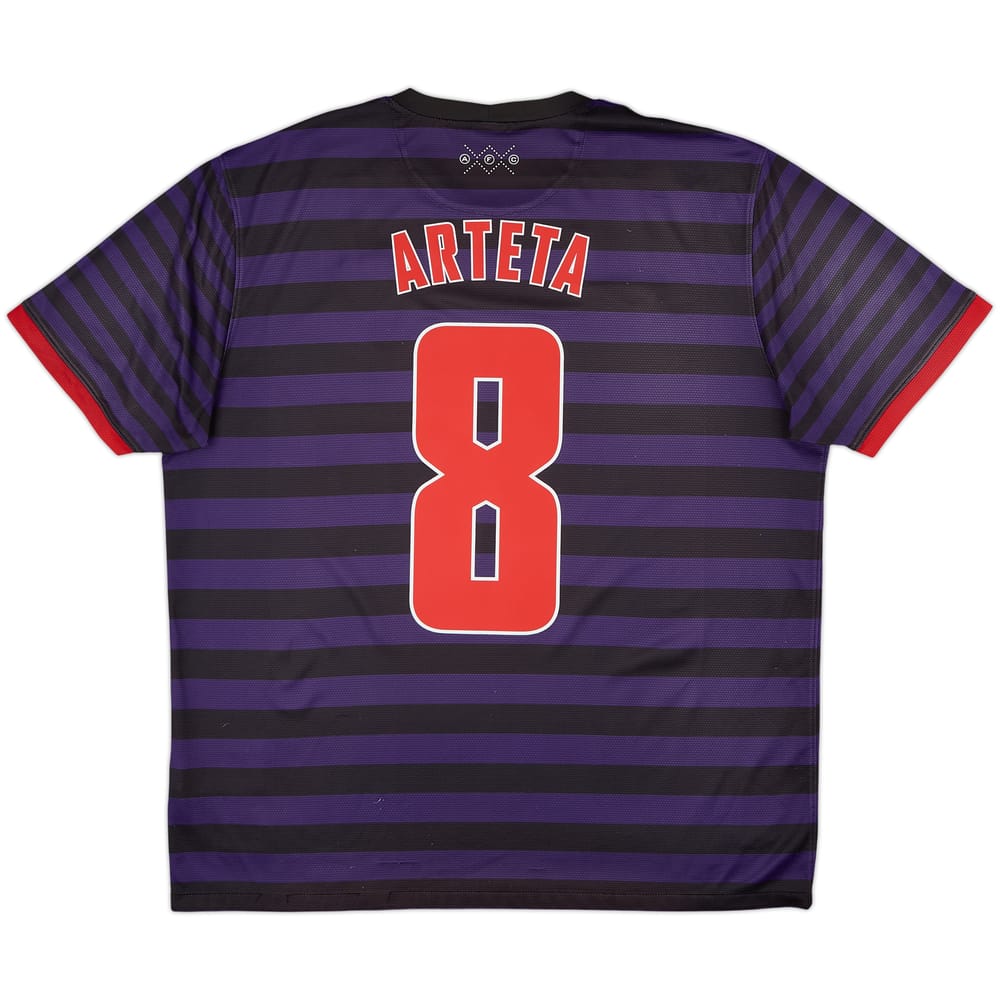 2012-13 Arsenal Away Shirt Arteta #8 - 5/10 - (XL)