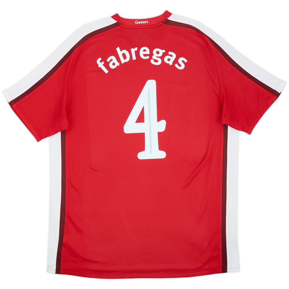 2008-10 Arsenal Home Shirt Fabregas #4 - 6/10 - (XL)