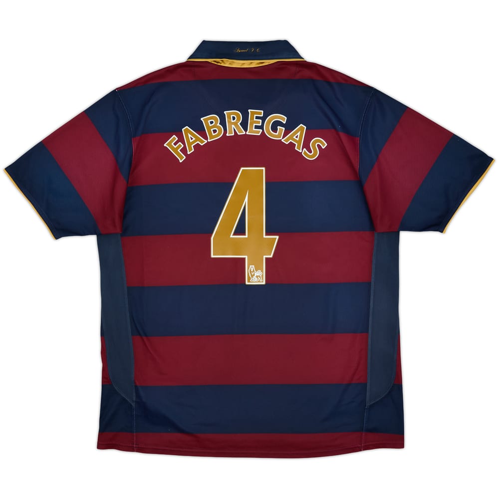 2007-08 Arsenal Third Shirt Fabregas #4 - 8/10 - (L)