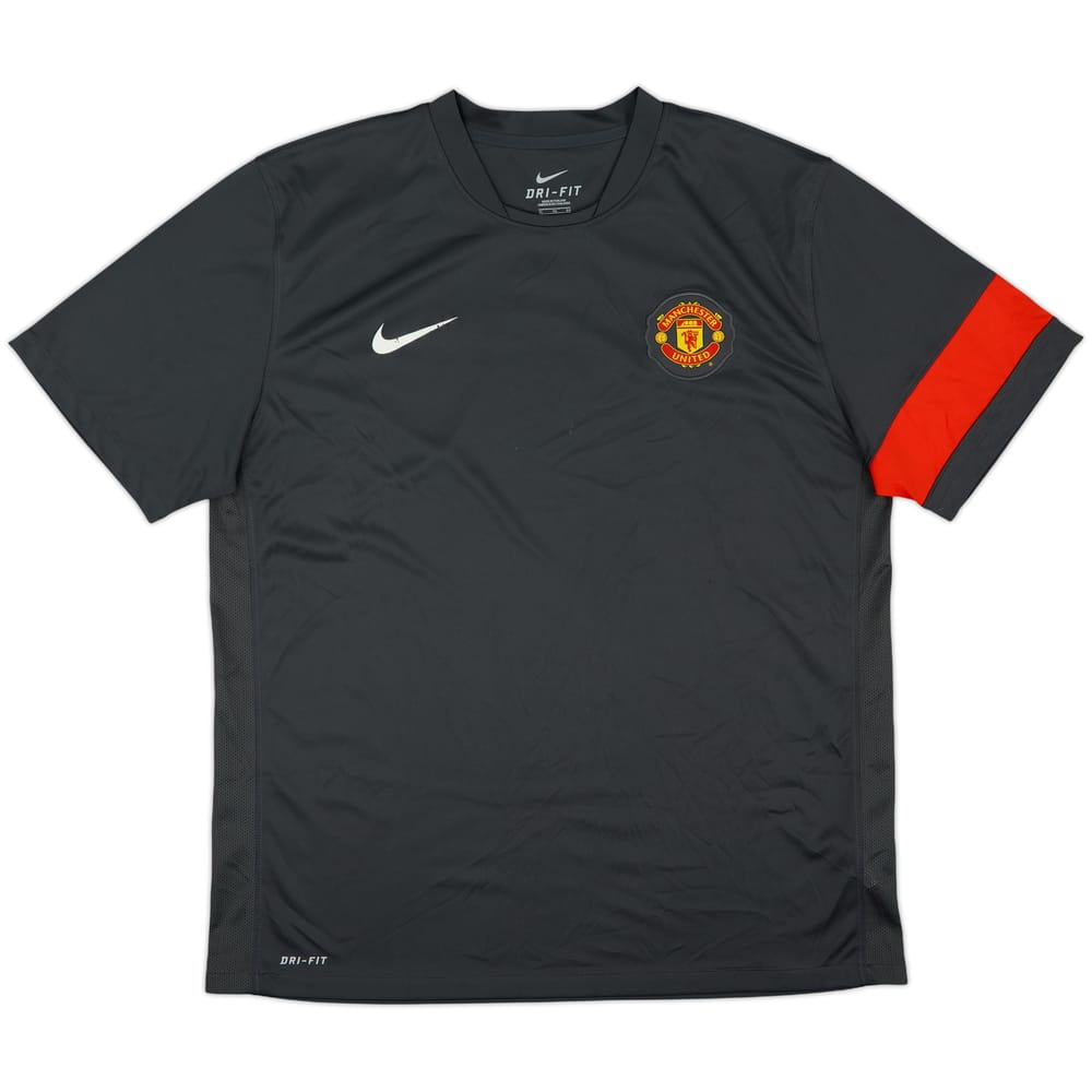 2010-11 Manchester United Nike Training Shirt - 5/10 - (XL)