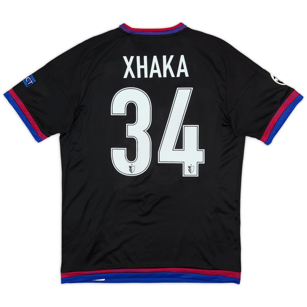 Camiseta de local del FC Basel 2015-16 Xhaka #34 - 8/10 - (L)
