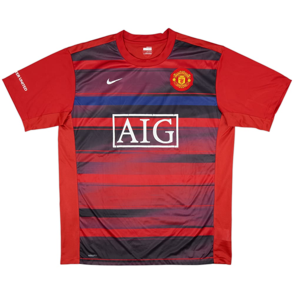 2009-10 Manchester United Nike Training Shirt - 5/10 - (XL)
