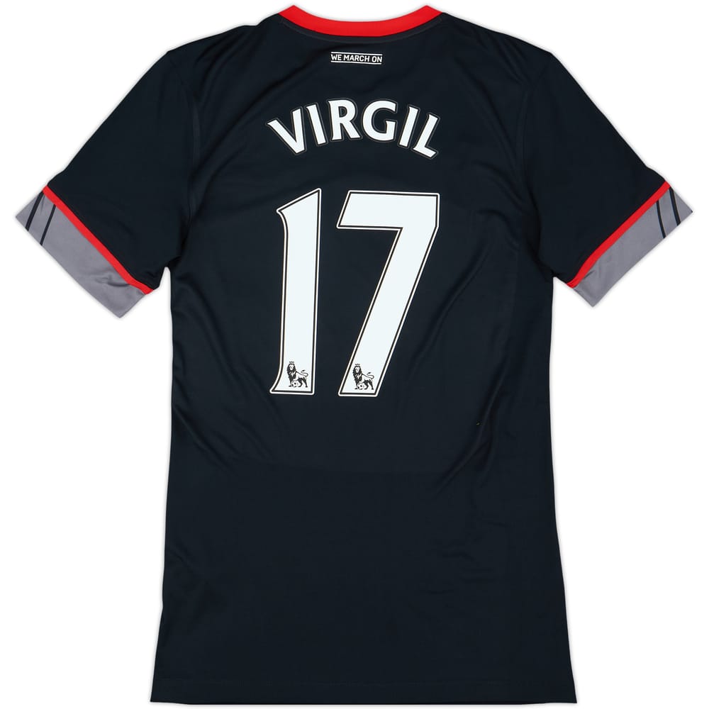 2016-17 Southampton Away Shirt Virgil #17 - 8/10 - (S)