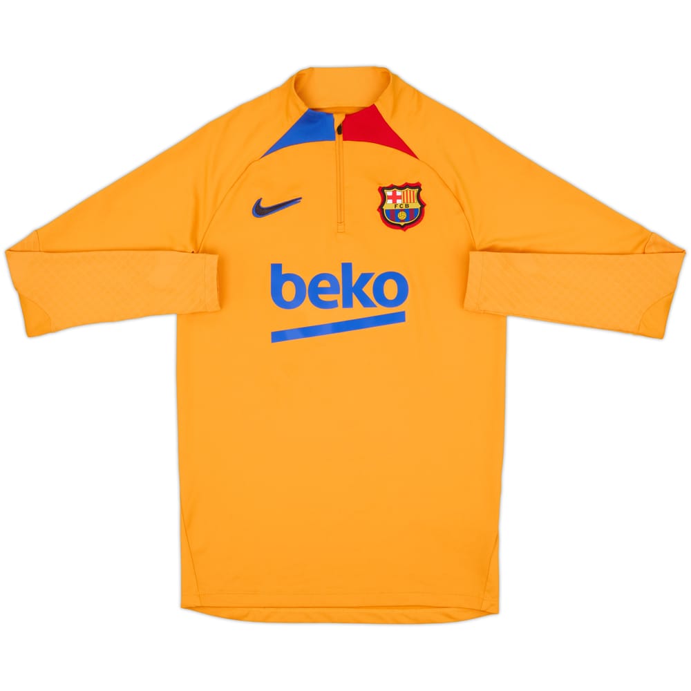 2022-23 Barcelona Nike 1/4 Zip Drill Top - 8/10 - (S)