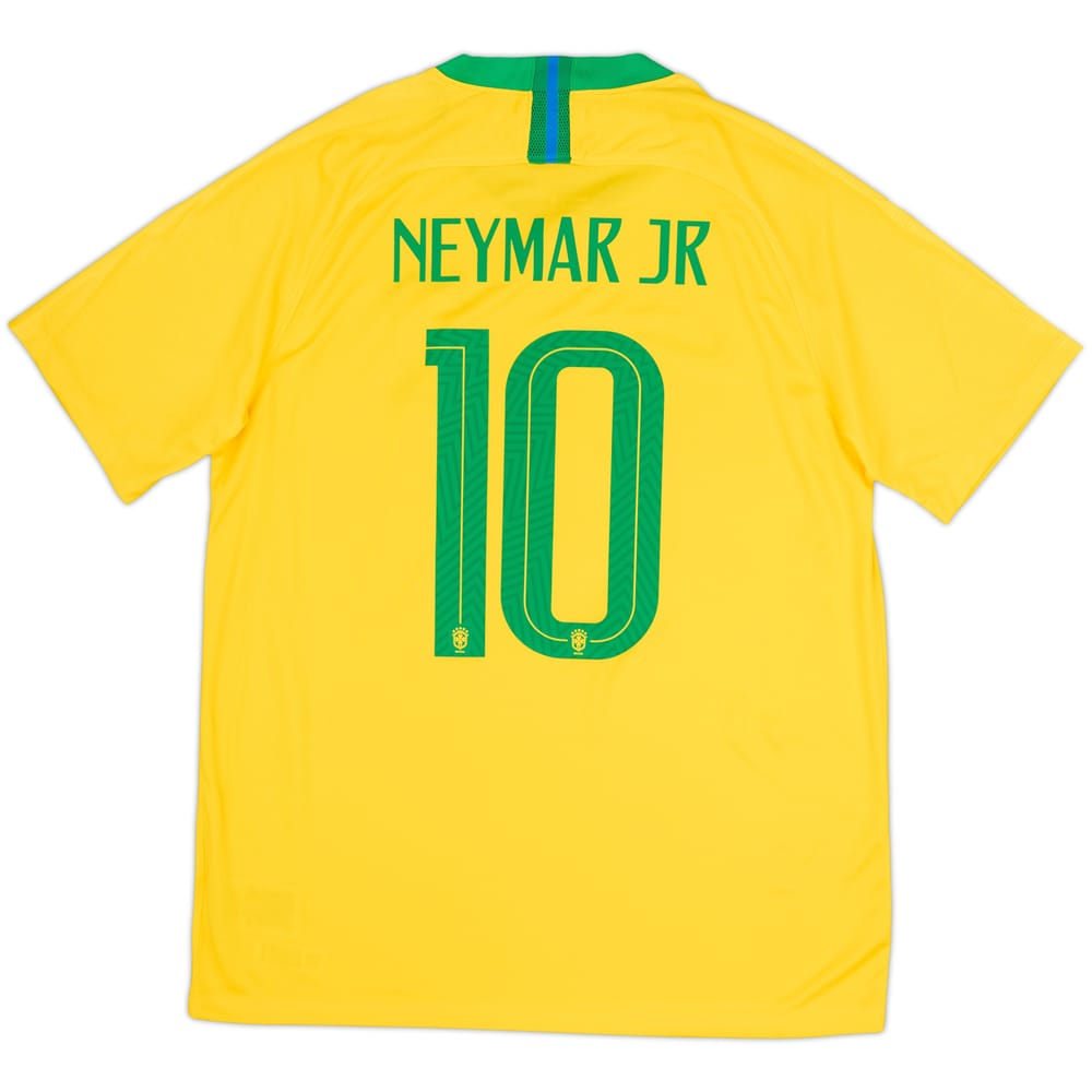 2018-19 Brazil Home Shirt Neymar #10 (L)