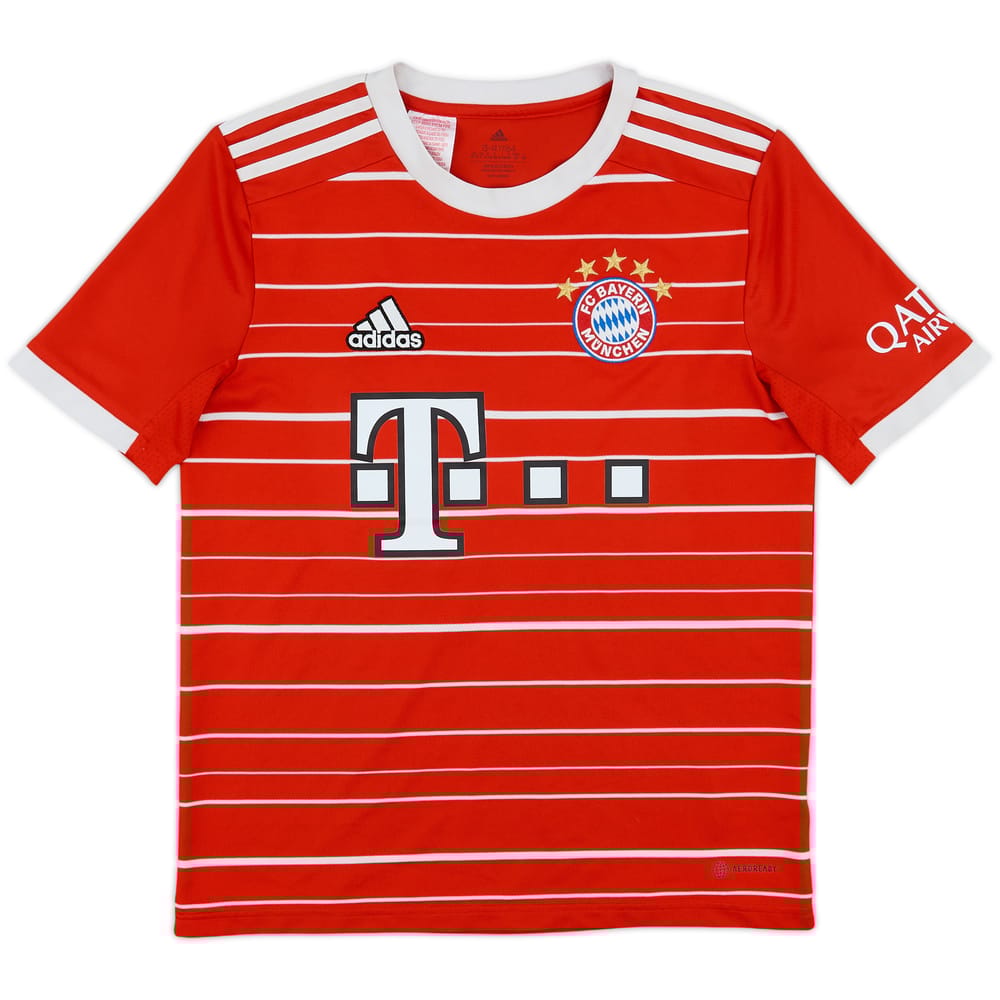 2022-23 Bayern Munich Home Shirt - 7/10 - (L.Boys)