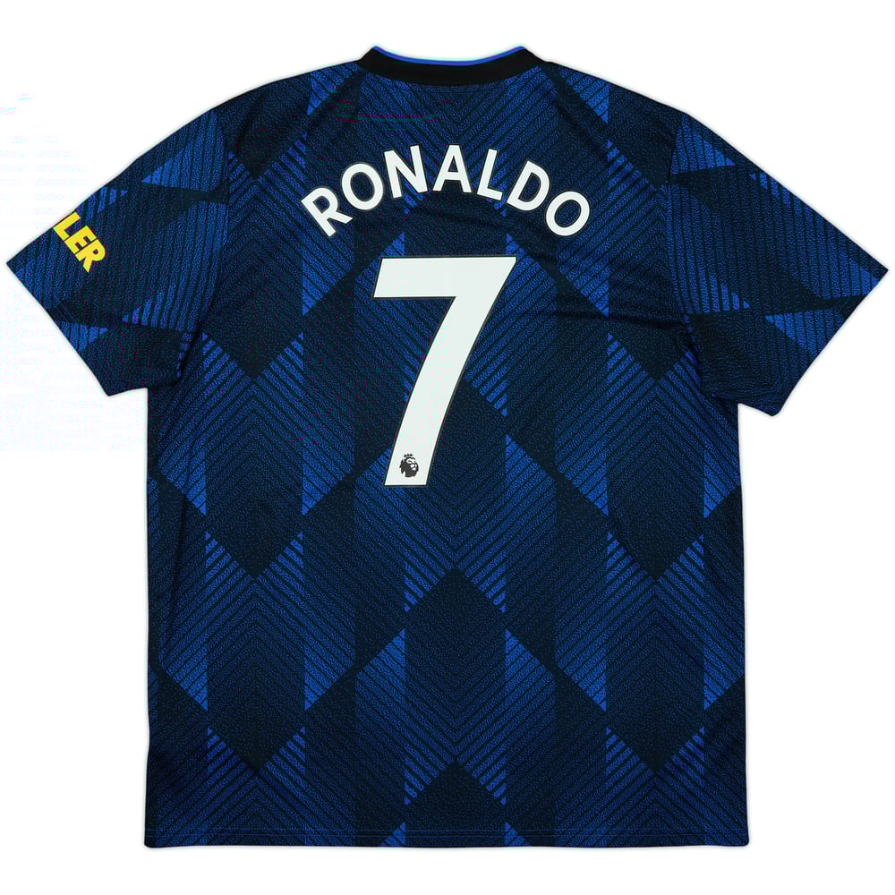 2021-22 Manchester United Third Shirt Ronaldo #7 - 10/10 - (XL)