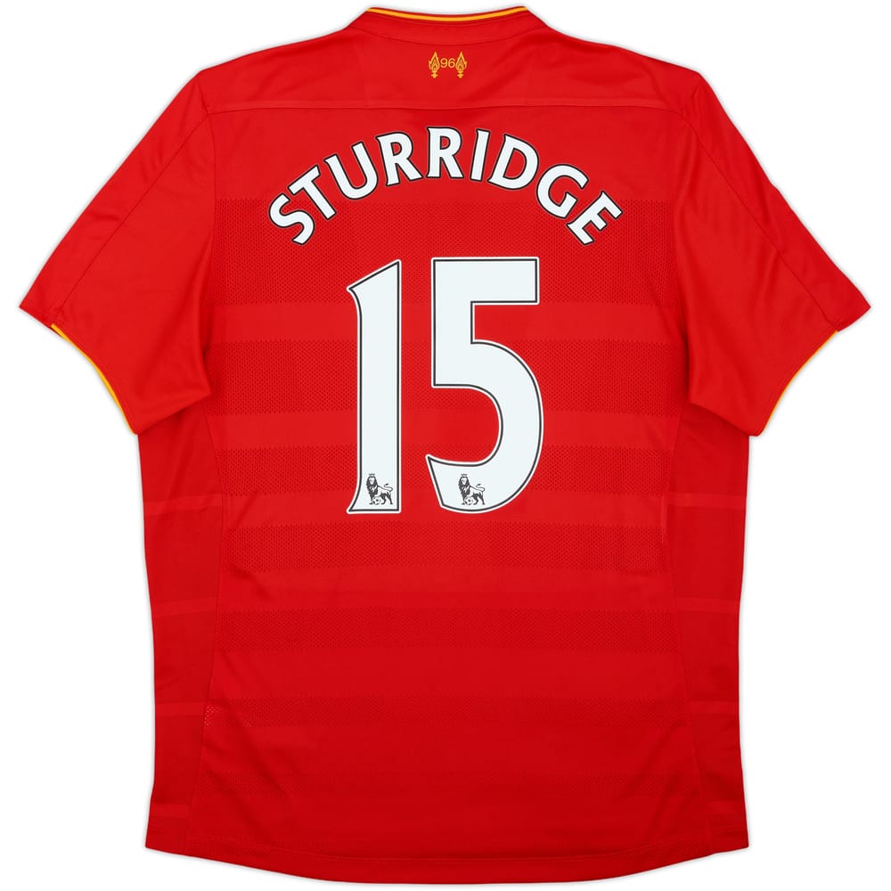 2016-17 Liverpool Home Shirt Sturridge #15 - 8/10 - (L)