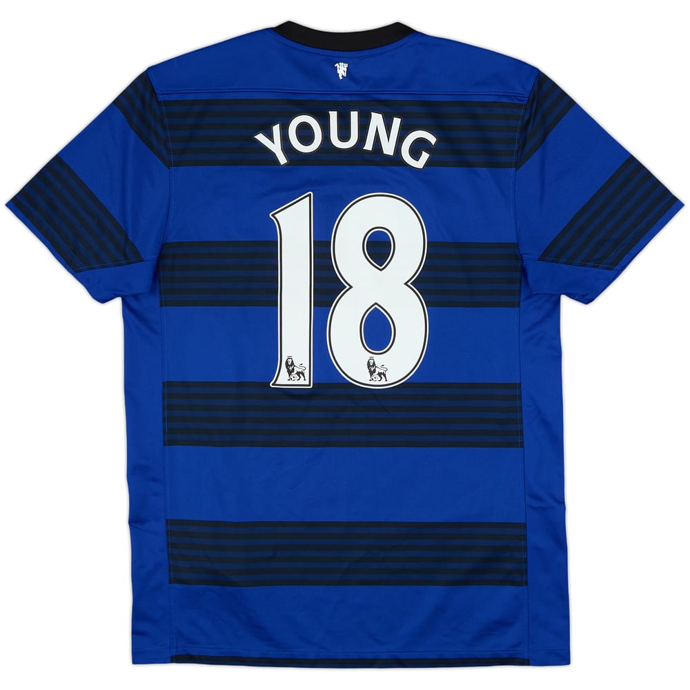 2011-13 Manchester United Away Shirt Young #18 - 10/10 - (M)