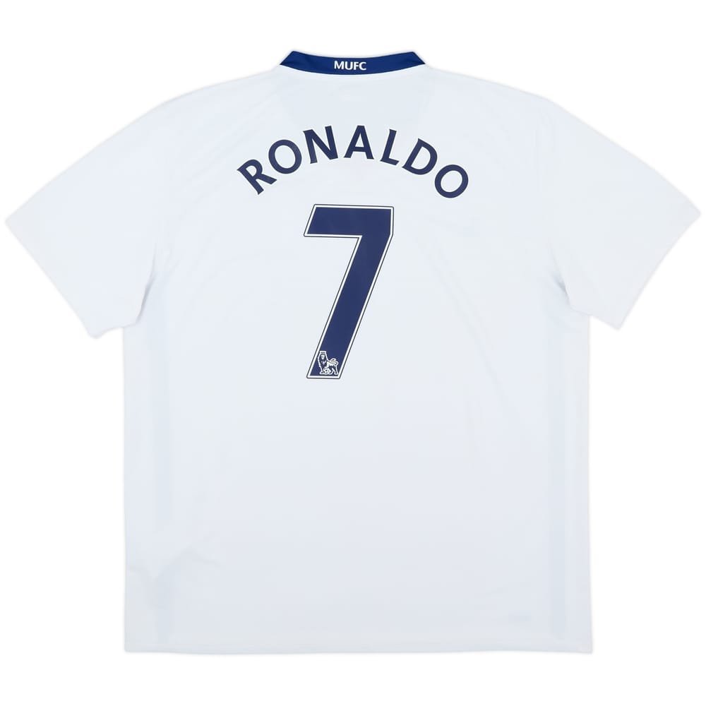 2008-10 Manchester United Away Shirt Ronaldo #7 - 8/10 - (XL)