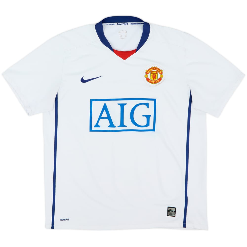 2008-10 Manchester United Away Shirt - 4/10 - (M)