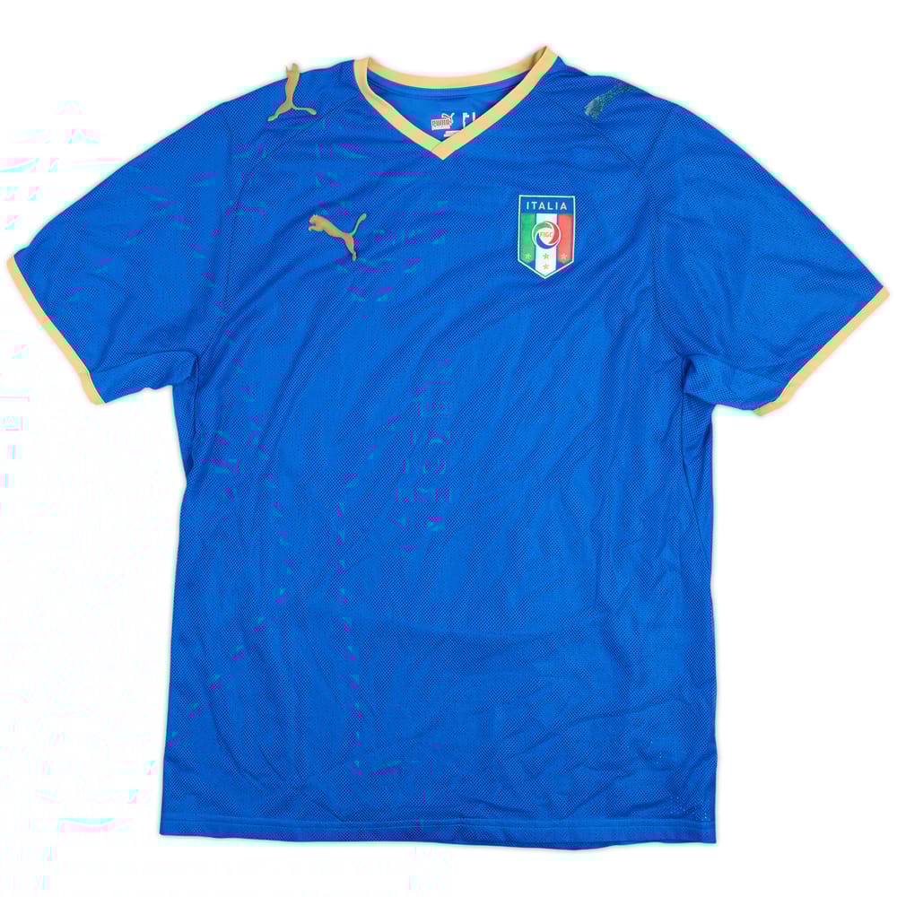 2007-08 Italy Home Shirt - 4/10 - (M)