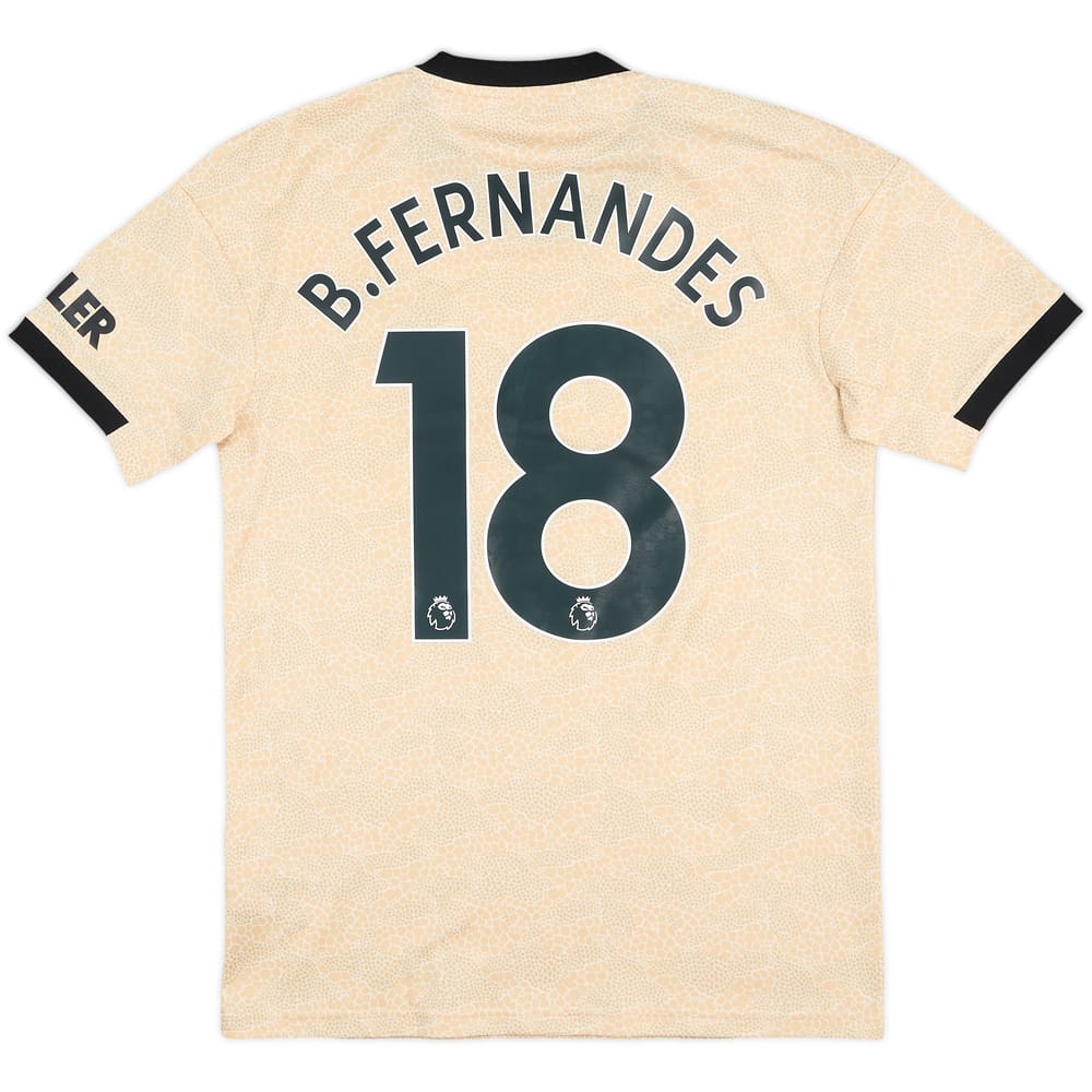 2019-20 Manchester United Away Shirt B.Fernandes #18 - 8/10 - (S)