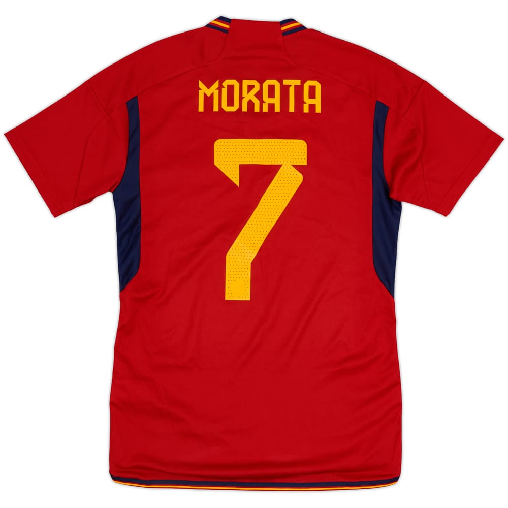 2022-23 Spain Home Shirt Morata #7 (S)