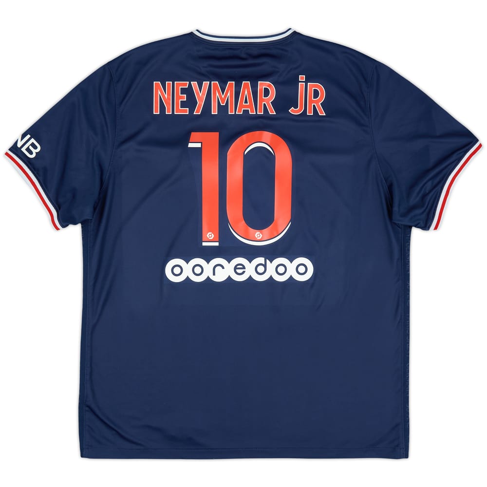 2020-21 Paris Saint-Germain Home Shirt NeymarJr #10 - 8/10 - (XL)