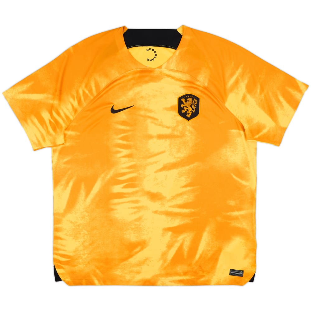 2022-23 Netherlands Home Shirt - 9/10 - (XXL)