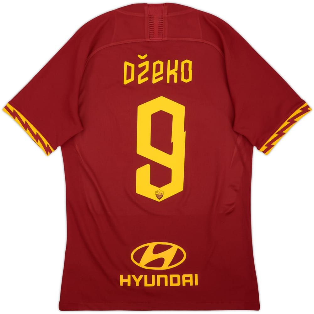 2019-20 Roma Home Shirt Dzeko #9 - 9/10 - (S)