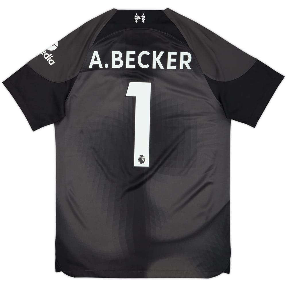 2022-23 Liverpool GK Shirt A.Becker #1 - 9/10 - (S)